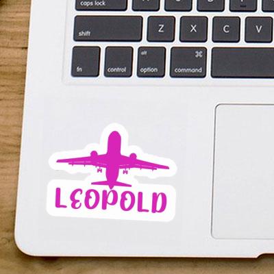 Jumbo-Jet Sticker Leopold Notebook Image