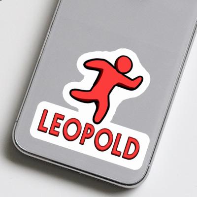 Jogger Sticker Leopold Gift package Image