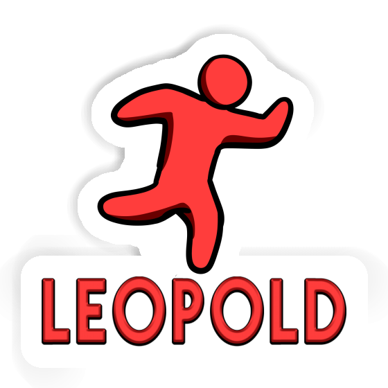 Jogger Sticker Leopold Gift package Image