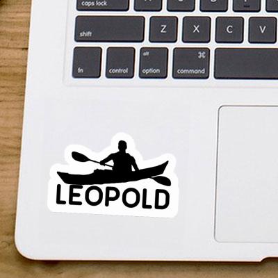 Sticker Kajakfahrer Leopold Gift package Image