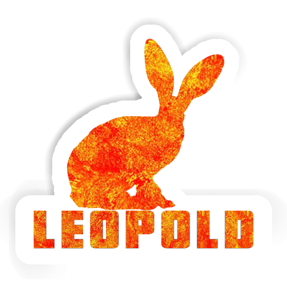 Sticker Leopold Rabbit Gift package Image