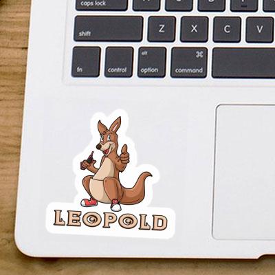 Kangaroo Sticker Leopold Gift package Image