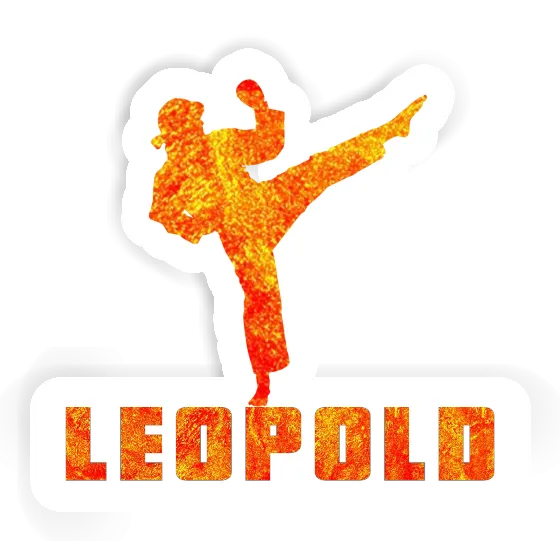 Sticker Karateka Leopold Gift package Image