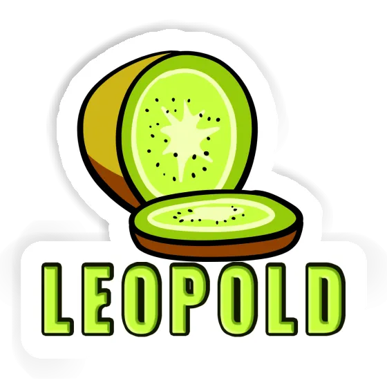 Sticker Kiwi Leopold Gift package Image