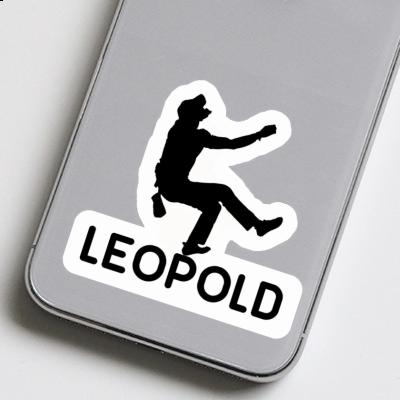 Sticker Leopold Climber Laptop Image