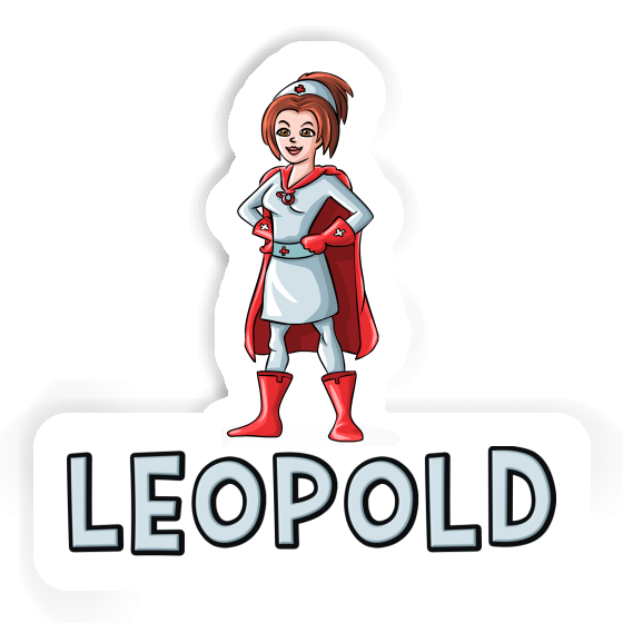 Leopold Sticker Nurse Gift package Image