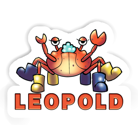 Krabbe Sticker Leopold Gift package Image