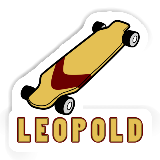 Skateboard Autocollant Leopold Gift package Image