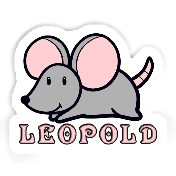 Leopold Autocollant Souris Gift package Image