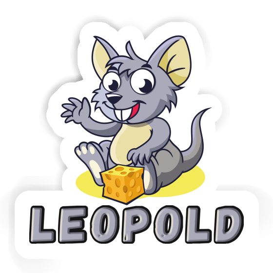 Maus Sticker Leopold Image