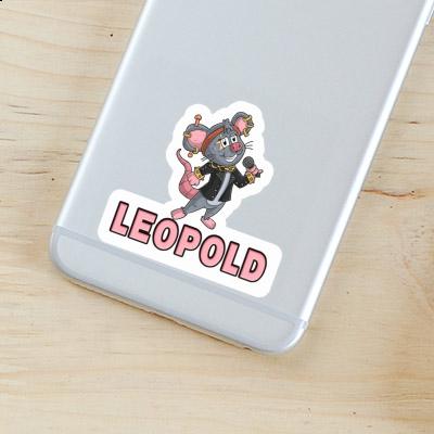 Sticker Leopold Singer Gift package Image