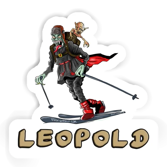 Telemarker Sticker Leopold Gift package Image