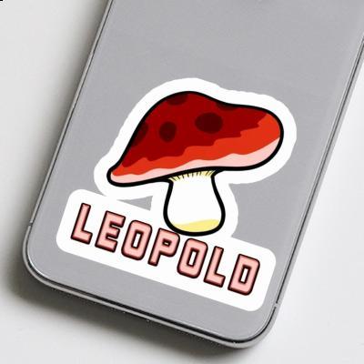 Leopold Autocollant Champignon Image