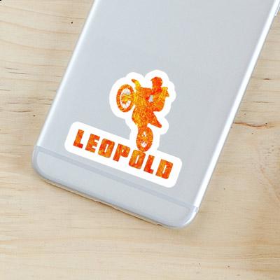 Sticker Leopold Motocross Rider Image