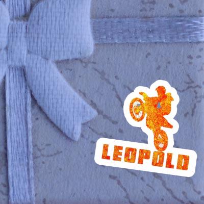 Motocross-Fahrer Sticker Leopold Gift package Image