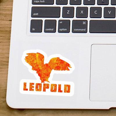 Autocollant Hibou Leopold Image