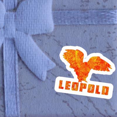 Owl Sticker Leopold Image