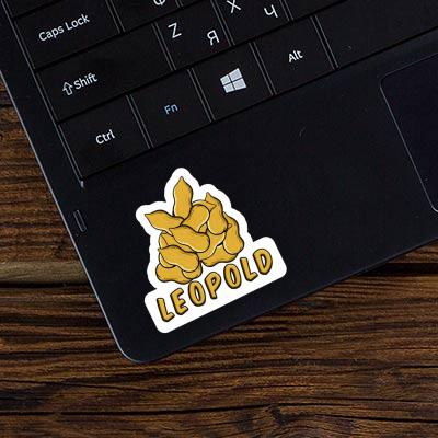 Peanut Sticker Leopold Laptop Image