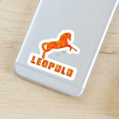 Sticker Leopold Horse Gift package Image