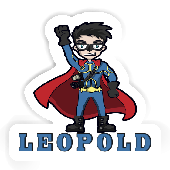 Sticker Leopold Photographer Gift package Image