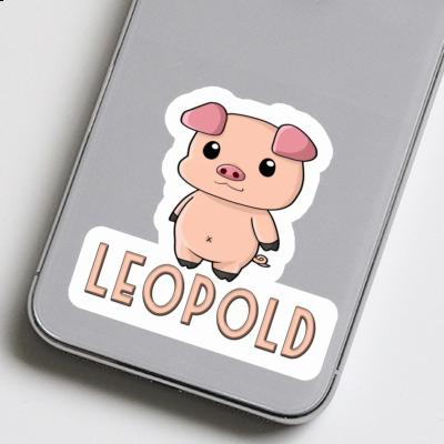 Piglet Sticker Leopold Gift package Image