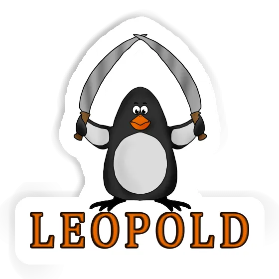 Sticker Pinguin Leopold Gift package Image