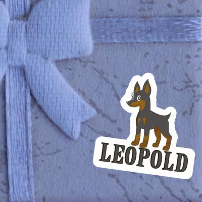 Leopold Aufkleber Pinscher Notebook Image