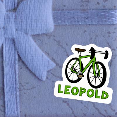 Sticker Leopold Bicycle Image