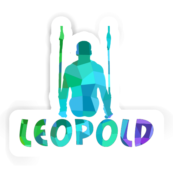 Sticker Leopold Ring gymnast Gift package Image