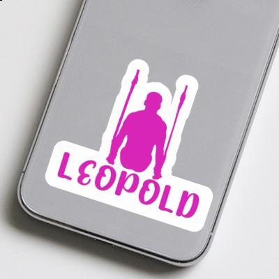 Ring gymnast Sticker Leopold Laptop Image