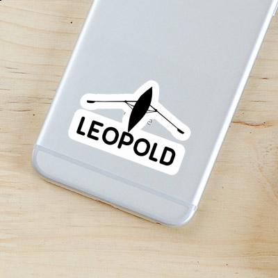 Leopold Sticker Ruderboot Laptop Image