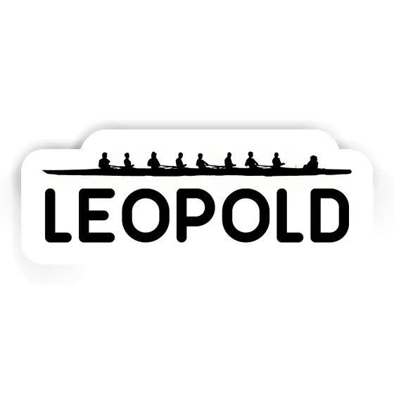 Sticker Rowboat Leopold Laptop Image