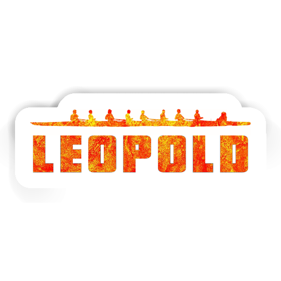 Sticker Rowboat Leopold Gift package Image