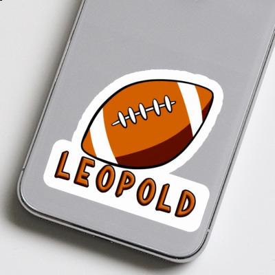 Rugby Autocollant Leopold Notebook Image