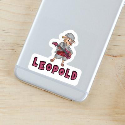 Leopold Autocollant Rockergirl Laptop Image