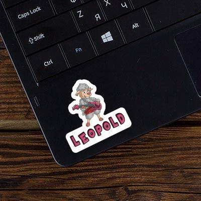 Sticker Leopold Guitarist Laptop Image