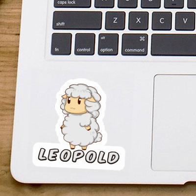 Sticker Sheep Leopold Laptop Image