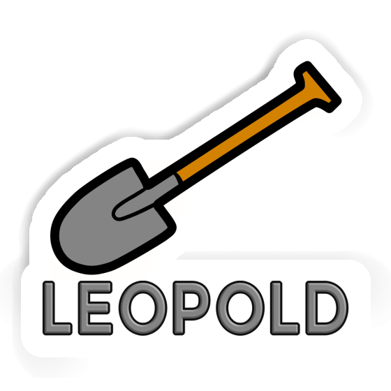 Shovel Sticker Leopold Gift package Image