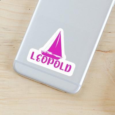 Leopold Sticker Segelboot Notebook Image