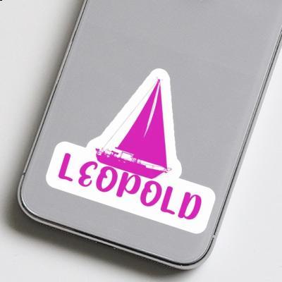 Leopold Sticker Sailboat Gift package Image