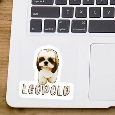 Autocollant Shih Tzu Leopold Image