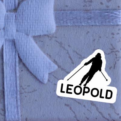 Sticker Leopold Skifahrerin Gift package Image