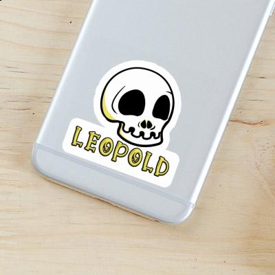 Skull Sticker Leopold Gift package Image