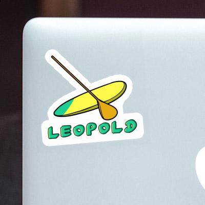 Sticker Stand Up Paddle Leopold Notebook Image