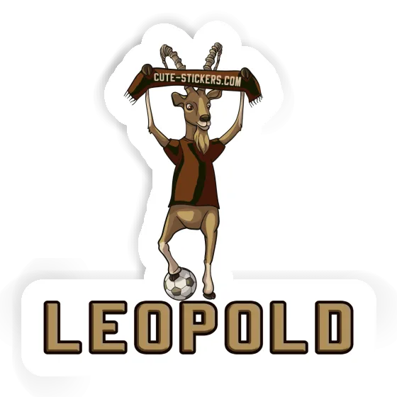 Steinbock Sticker Leopold Laptop Image