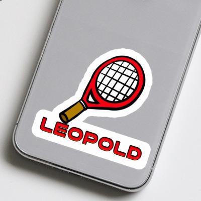 Sticker Tennisschläger Leopold Image