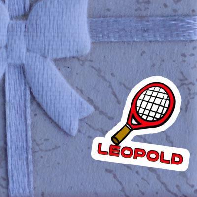 Autocollant Raquette de tennis Leopold Laptop Image