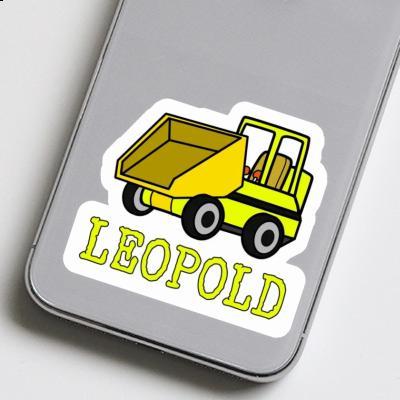 Leopold Sticker Front Tipper Gift package Image