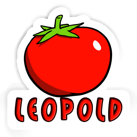 Sticker Tomato Leopold Laptop Image