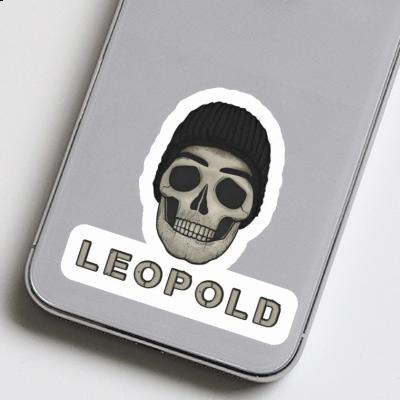 Leopold Sticker Totenkopf Image